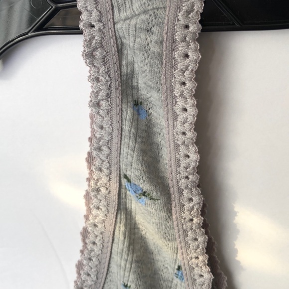 Polly & Esther Gray Cropped Sleeveless Shirt Tank Top Size M - Picture 5 of 6